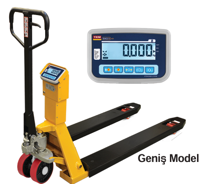 EKO 2 Ton Transpalet Baskül GENİŞ (Onaylı-Sertifikalı)